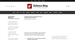 Desktop Screenshot of defence-blog.com